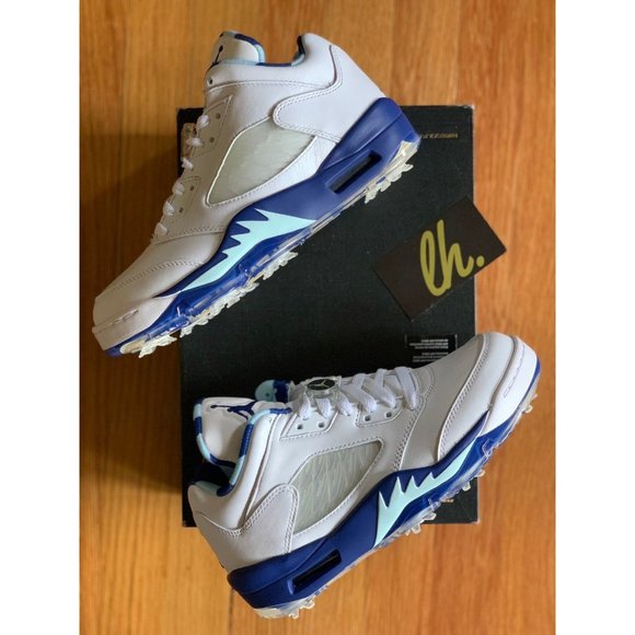 Size 6 Air Jordan 5 Low Golf "Grape Ice" - Picture 6 of 6